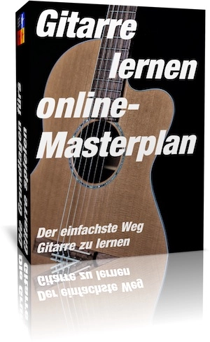 Produktbild: Gitarre lernen online Masterplan